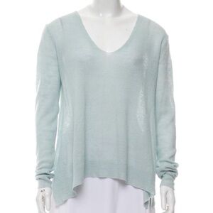 THE ROW Lightweight Scoop Neck Sweater Size Small